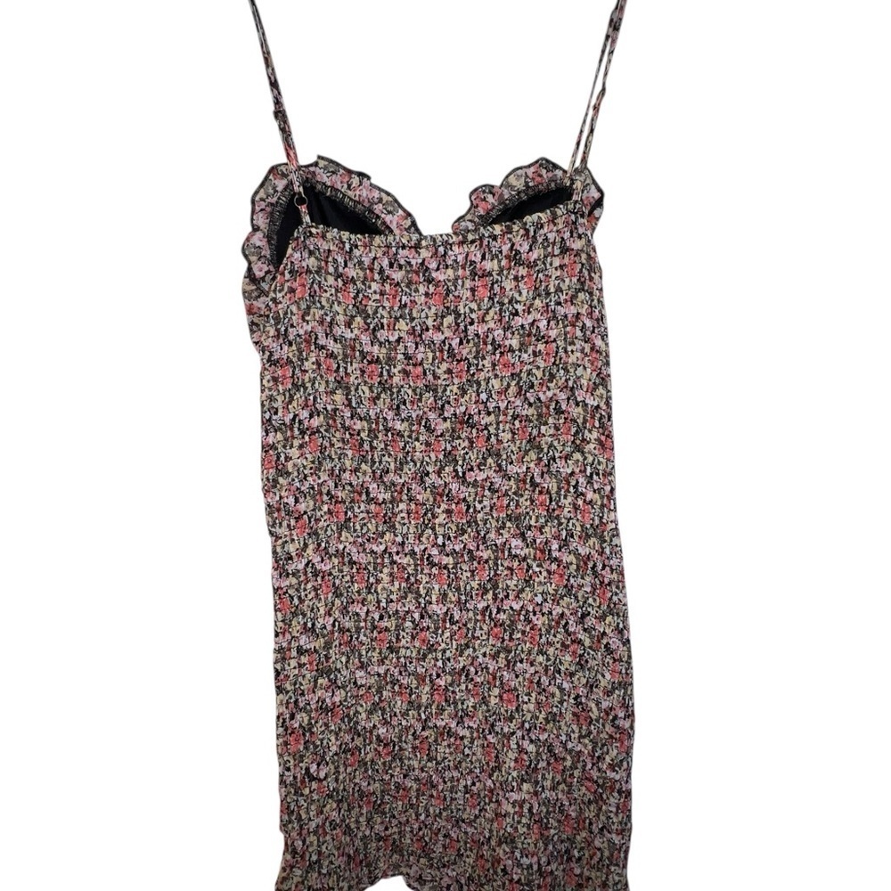 Iris Multicolor Floral Dress with Ruffles - Picture 2 of 8